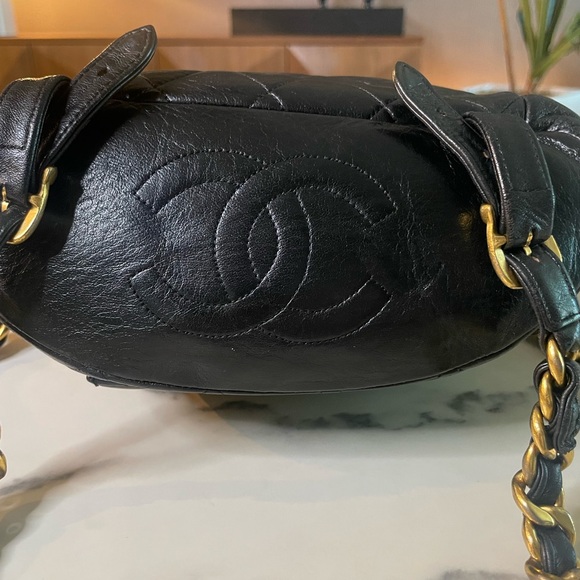 Chanel 1990s Duma Backpack 24K Gold Hardware - Picture 6 of 15